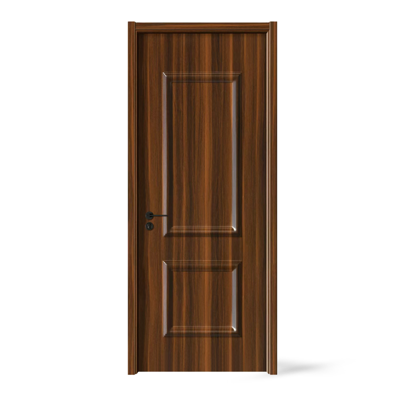 Ușă silențioasă din compozit din lemn masiv cu design invizibil simplu